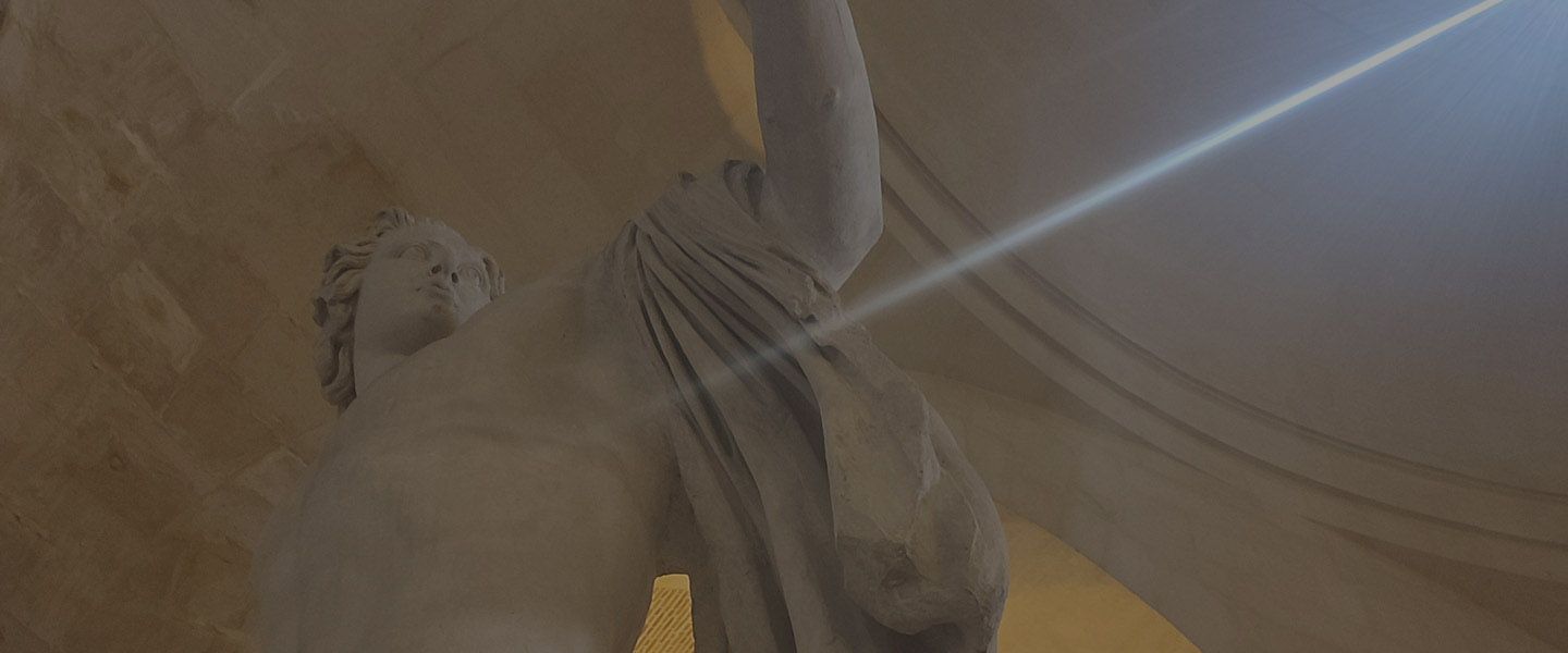 Escultura de mármol, Palacio de Versailles, Francia
