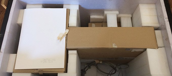 Embalaje para la conservación y el traslado de obra de arte